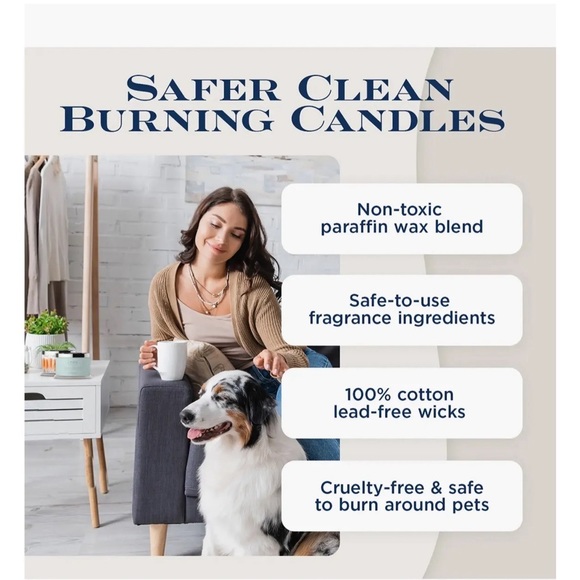 Homeworx By Harry Slatkin  MIDNIGHT MOON  Candle 18 oz 4 wick Hard to Find - Picture 5 of 7